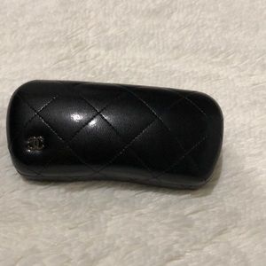 Authentic Chanel sun glasses case